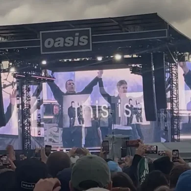 Oasis walk out - Heaton Park 20.07.25