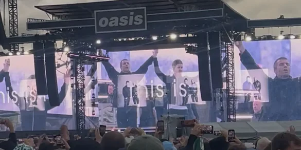 Oasis walk out - Heaton Park 20.07.25