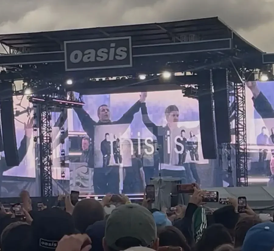 Oasis walk out - Heaton Park 20.07.25